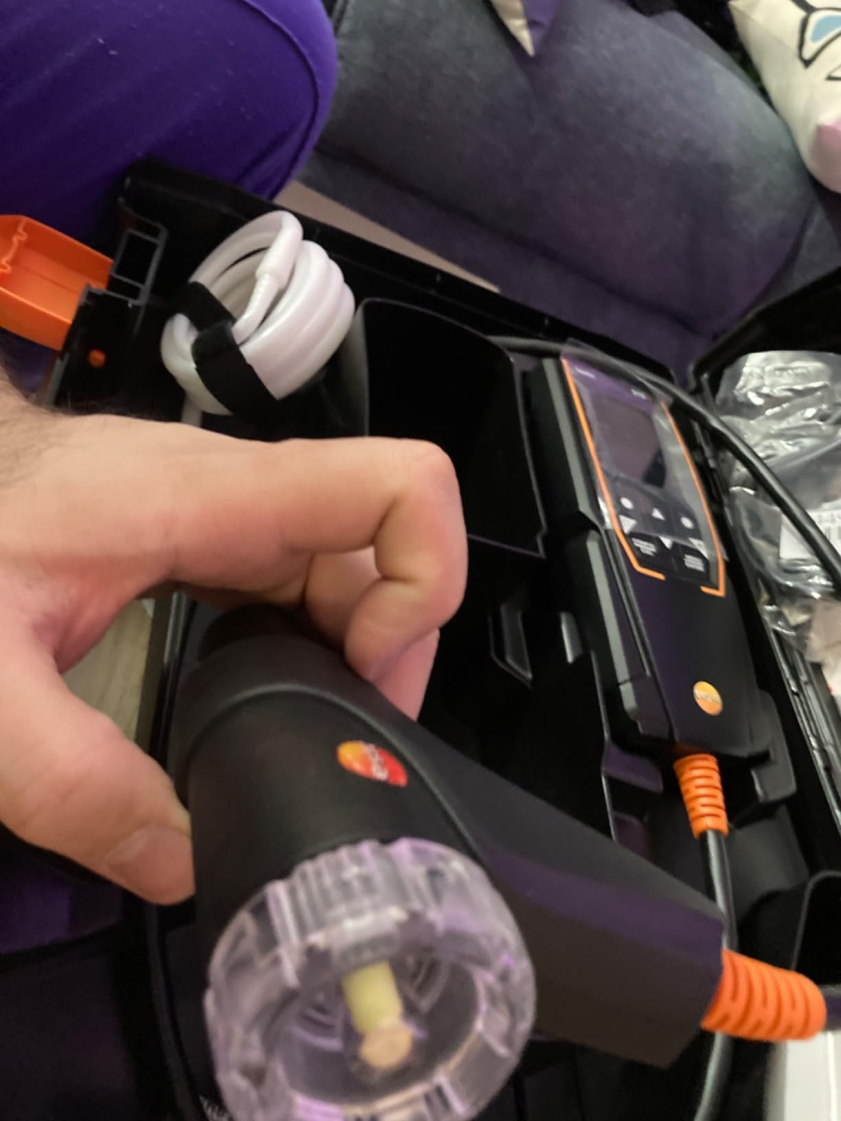 testo 310 I Residential Combustion Analyzer Kit I Flue Gas Detector Set for Heating Systems customer photo 1