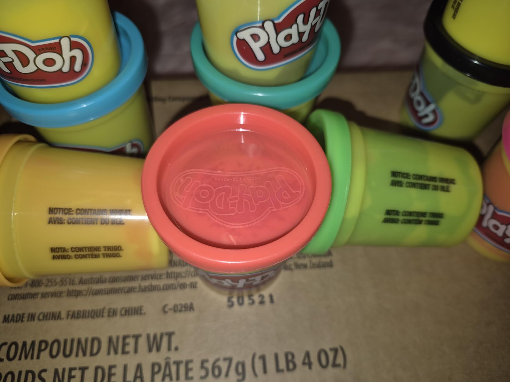 Play Doh Modeling Compound 10-Pack Case of Assorted Colors, Non-Toxic 2 oz. Cans, Back to School Gifts, Prizes, & Party Favors, Preschool Toys for Kids, Ages 2+ (Amazon Exclusive) customer photo 2