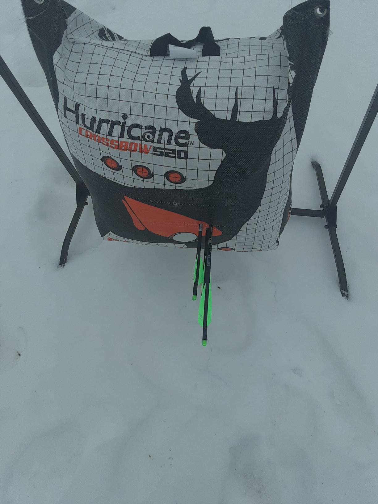 Hurricane H21 Crossbow Bag Target 520 FPS High Visibility Orange 21 Inch customer photo 1