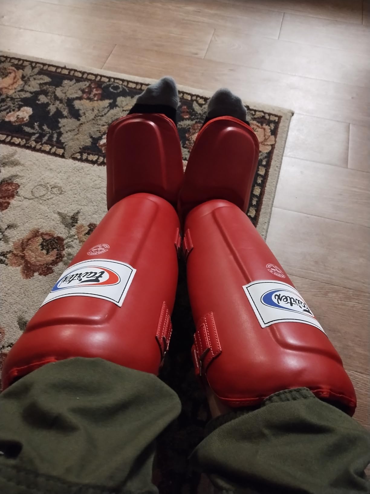 Fairtex SP3 Muay Thai Shin Guards for Men, Women, Kids | MMA Training, Kickboxing | Premium, Lightweight & Durable |Avoid shin splints During Training, Sparring customer photo 2