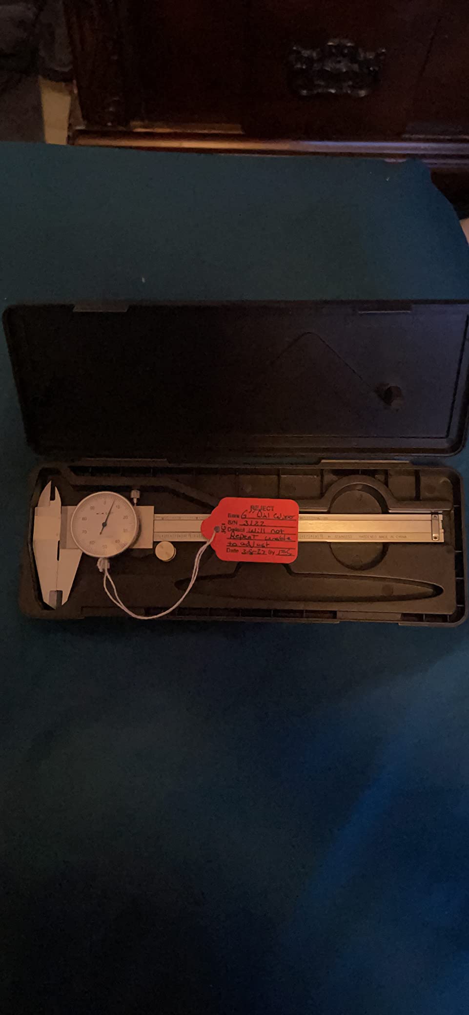 Utility Dial Caliper - 6 Inch with 0.001