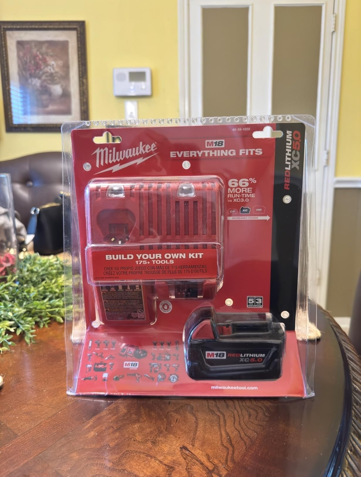 Milwaukee 48-59-1850 M18 XC 5.0 Starter Kit (Battery + Charger) customer photo 2