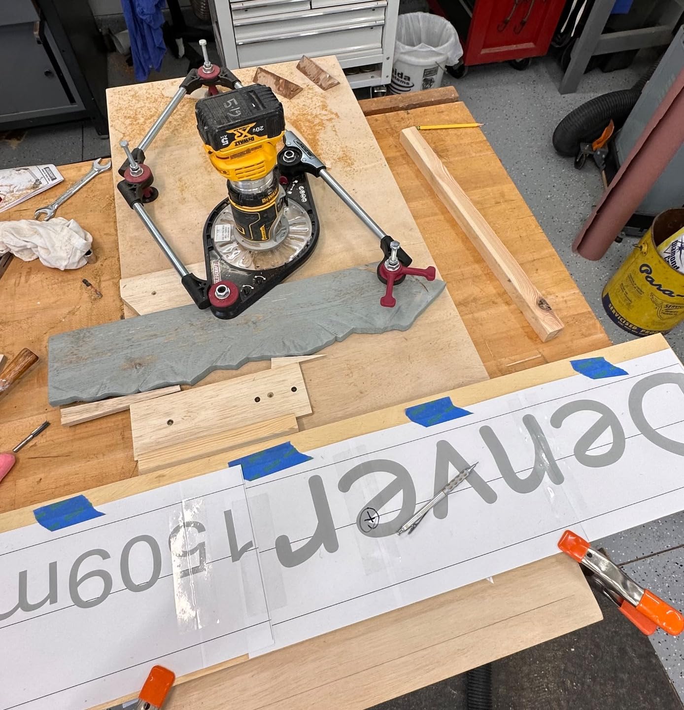 Milescraft Pantograph Pro Router Jig - Create Unique Signs with Your Own Templates customer photo 1