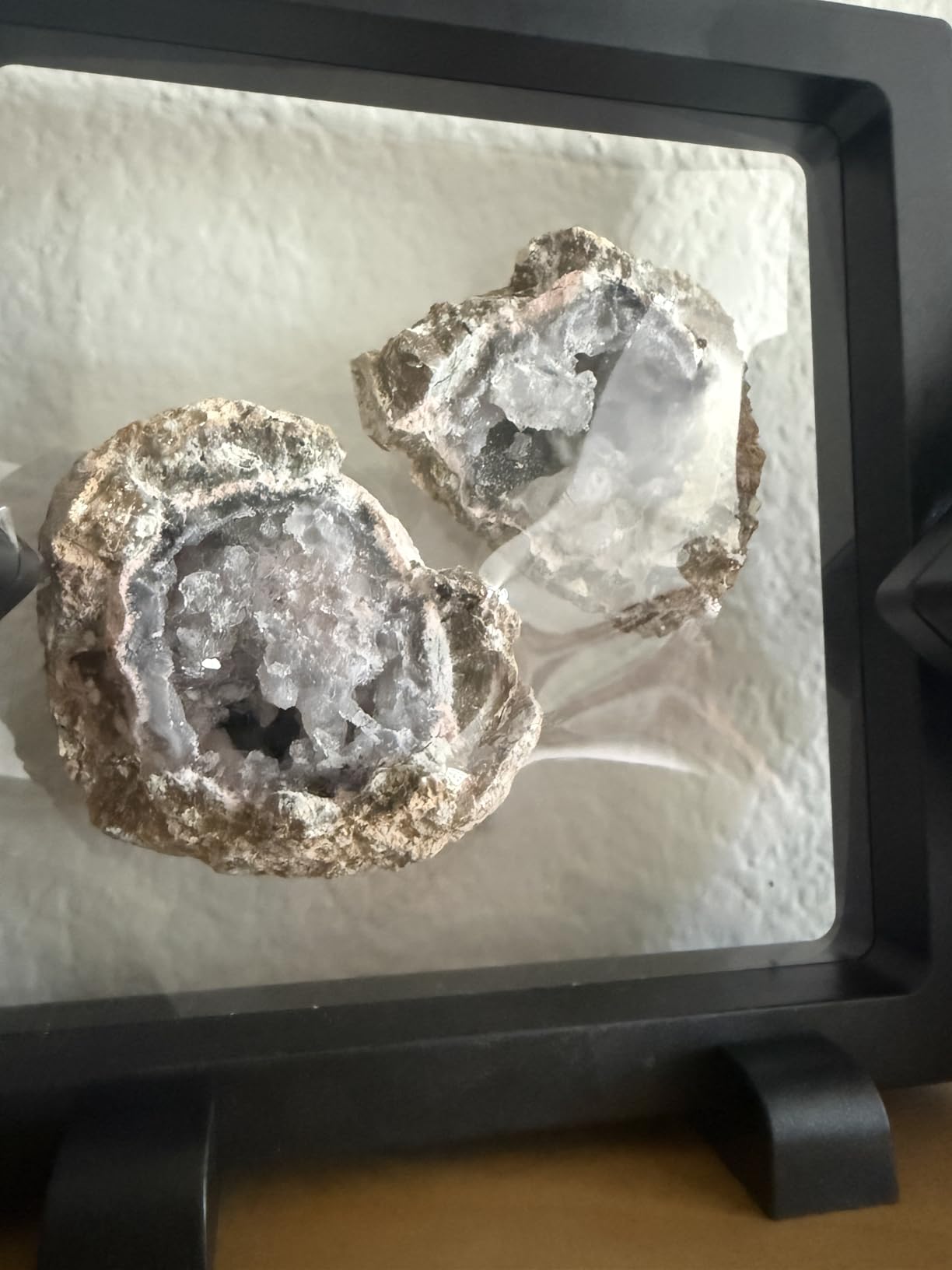 National Geographic Break Open 10 Premium Geodes - Includes Goggles & 2 Display Stands - STEM Science Kit for Kids customer photo 1