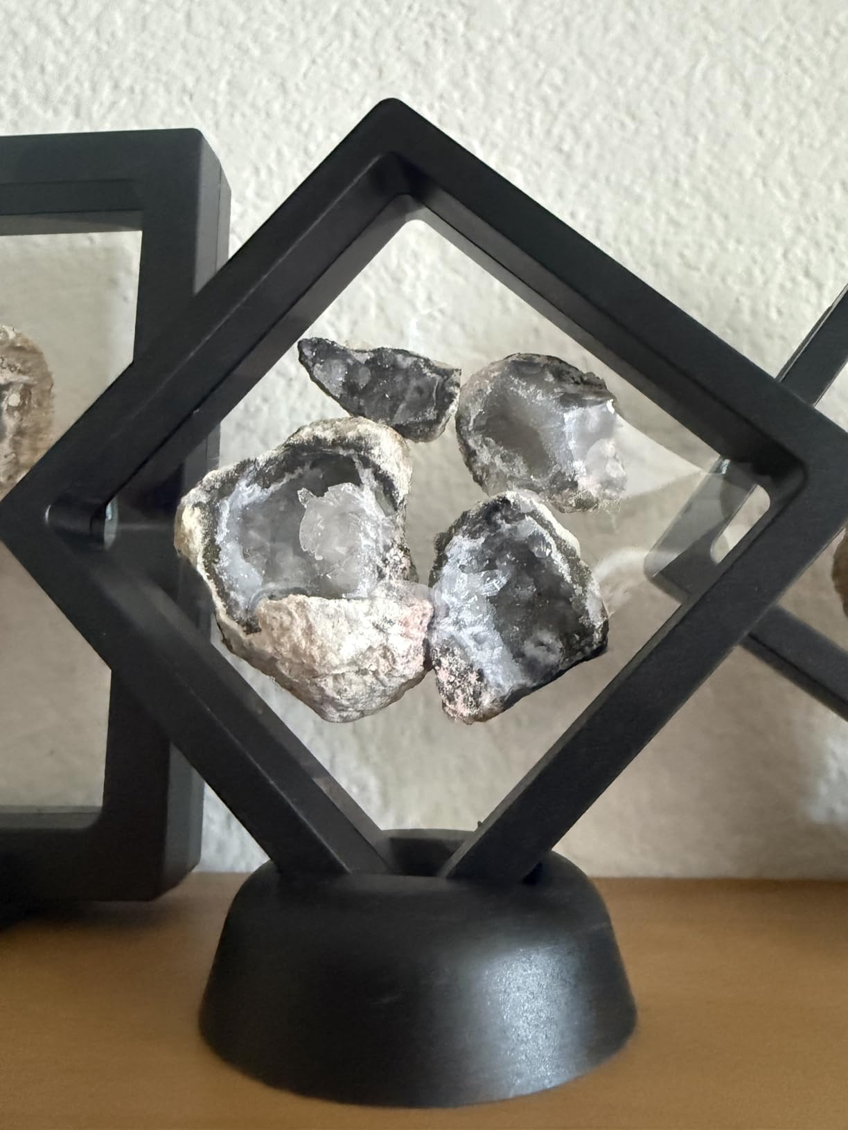 National Geographic Break Open 10 Premium Geodes - Includes Goggles & 2 Display Stands - Great STEM Science Kit, Geology Gift for Kids customer photo 2