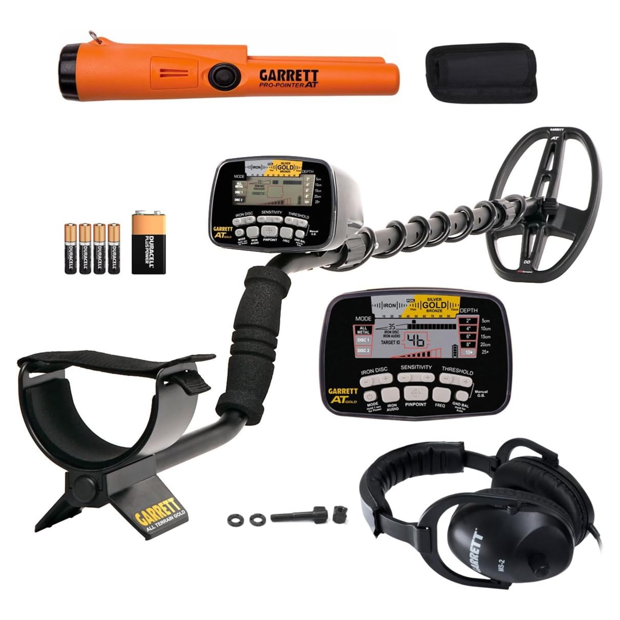 Garrett A.T. Gold - Made in The USA - Waterproof Gold Metal Detector with Pinpointer and Headphones - All-Terrain Metal Detector with Iron Audio to Identify Junk Iron customer photo 1