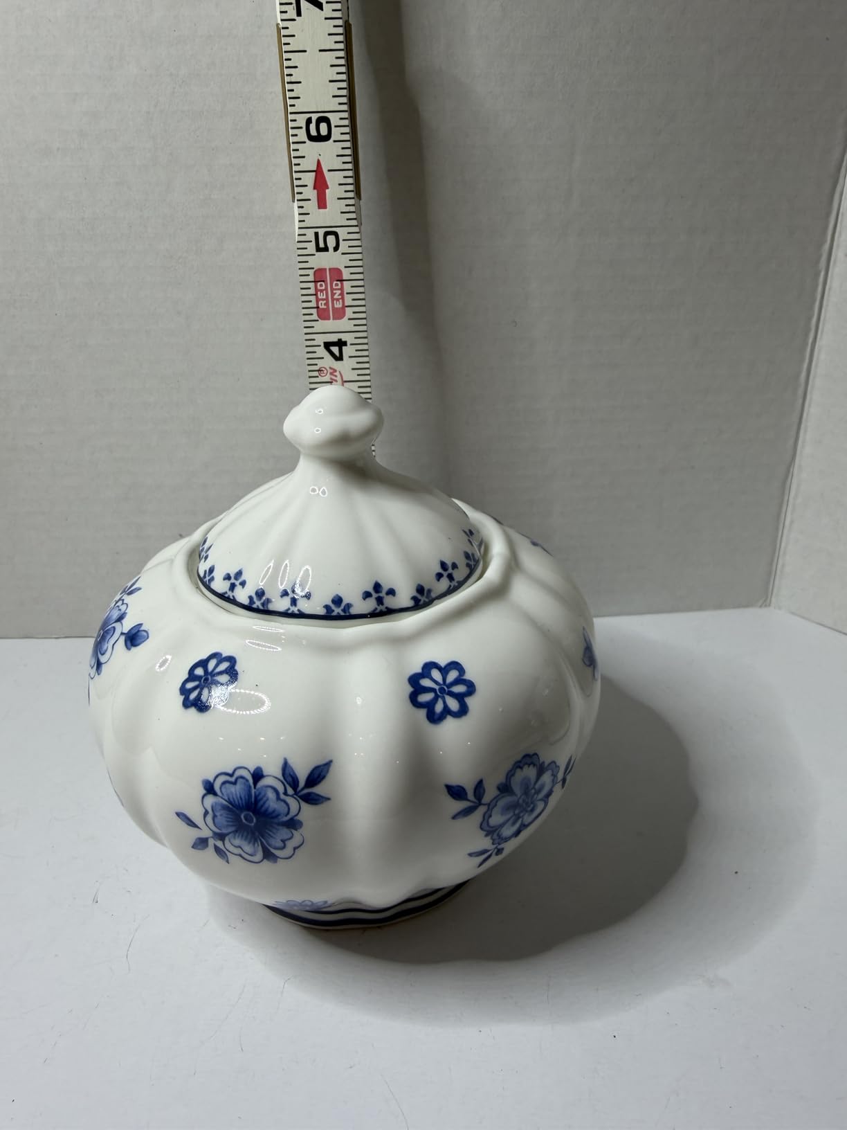 11-piece China Tea Set (Blue Dream), China Tea Service, Tea Set For Adults, Tea Cups, China Teapot, Tea service, Creamer Pitcher, Cream and Sugar Set, Tea Cups and Saucers, Tea Pot and Tea Cups customer photo 1