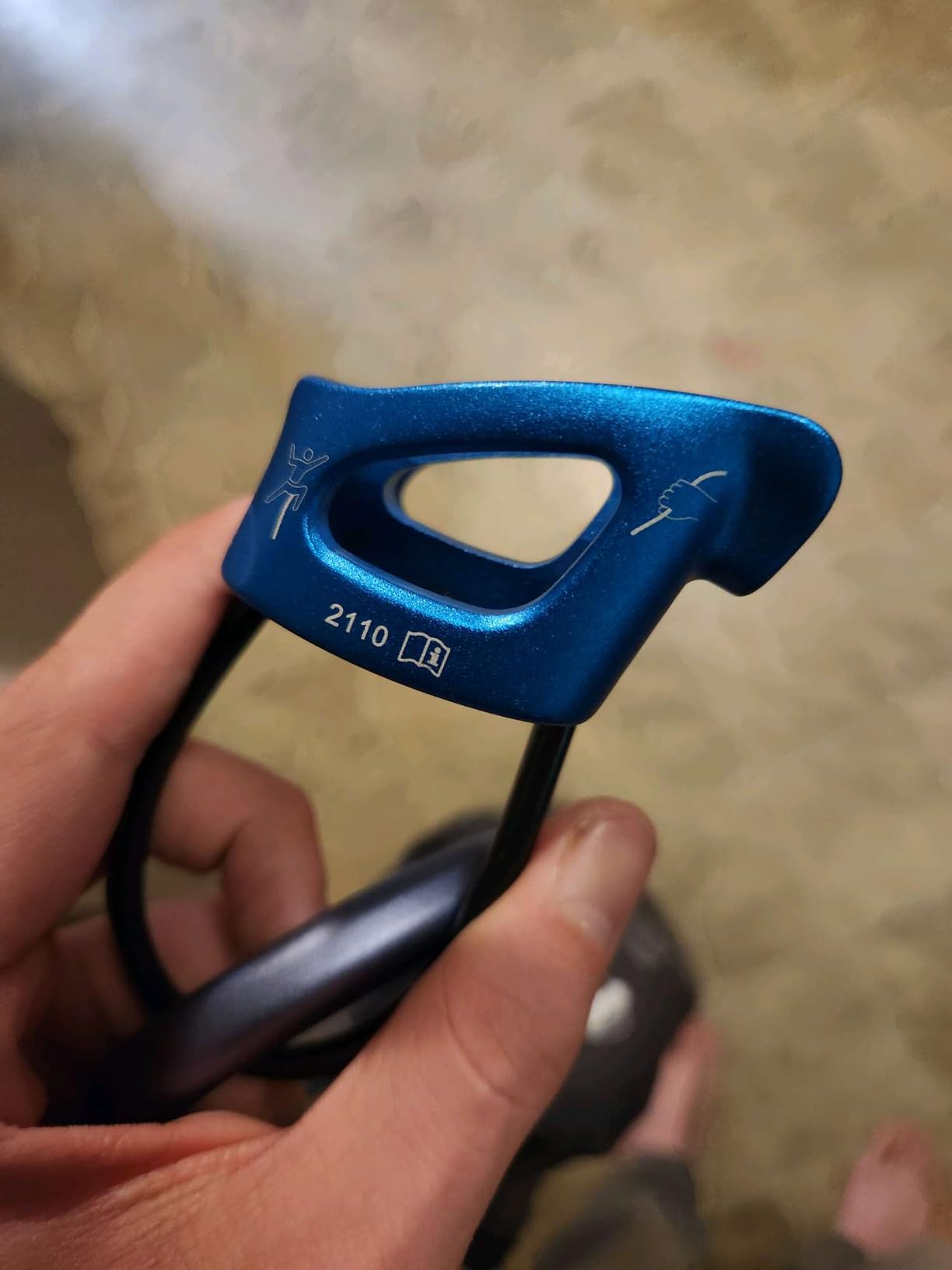 BLACK DIAMOND ATC Belay Rappel Device - Durable Aluminum for Sport & Gym Rock Climbing customer photo 2