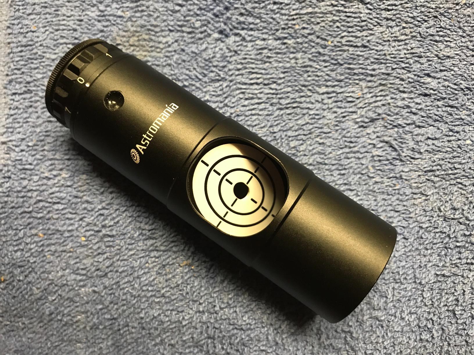 Astromania Laser Collimator for Newtonian Dobsonian Marca Telescopes, Telescope Alignment 1.25 Inch with 7 Red Laser Bright Levels, Great Telescope Accessories Laser Alignment Tool for Collimation customer photo 2
