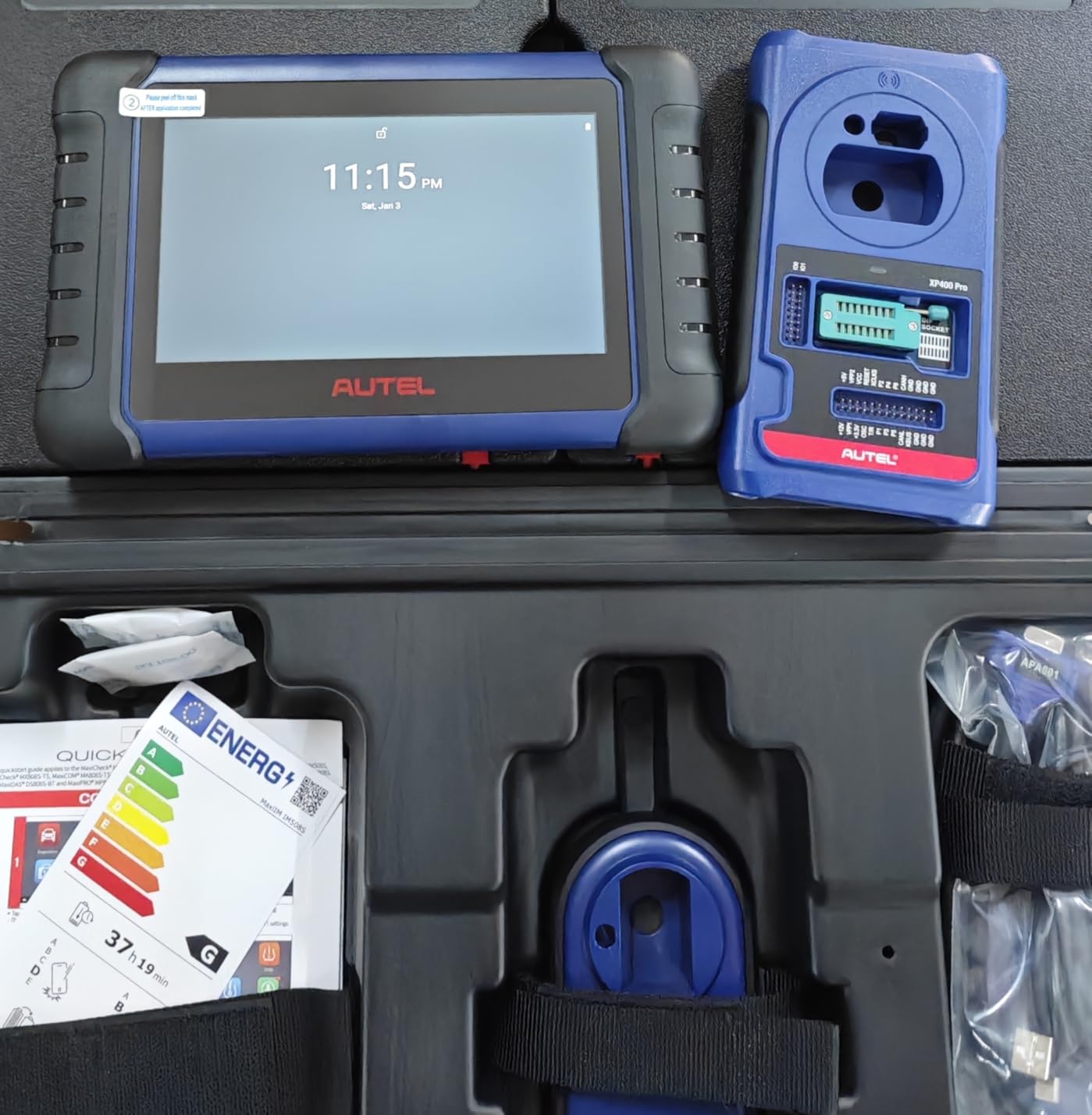 2026 Autel Scanner MaxiIM IM507S PRO: OBD2 Diagnostic Scan Tool, Full Bundle Pro Version, Enhanced All System Diagnose w/ 3000+ Active Test, 40+ Service, OS11.0, FCA SGW customer photo 1