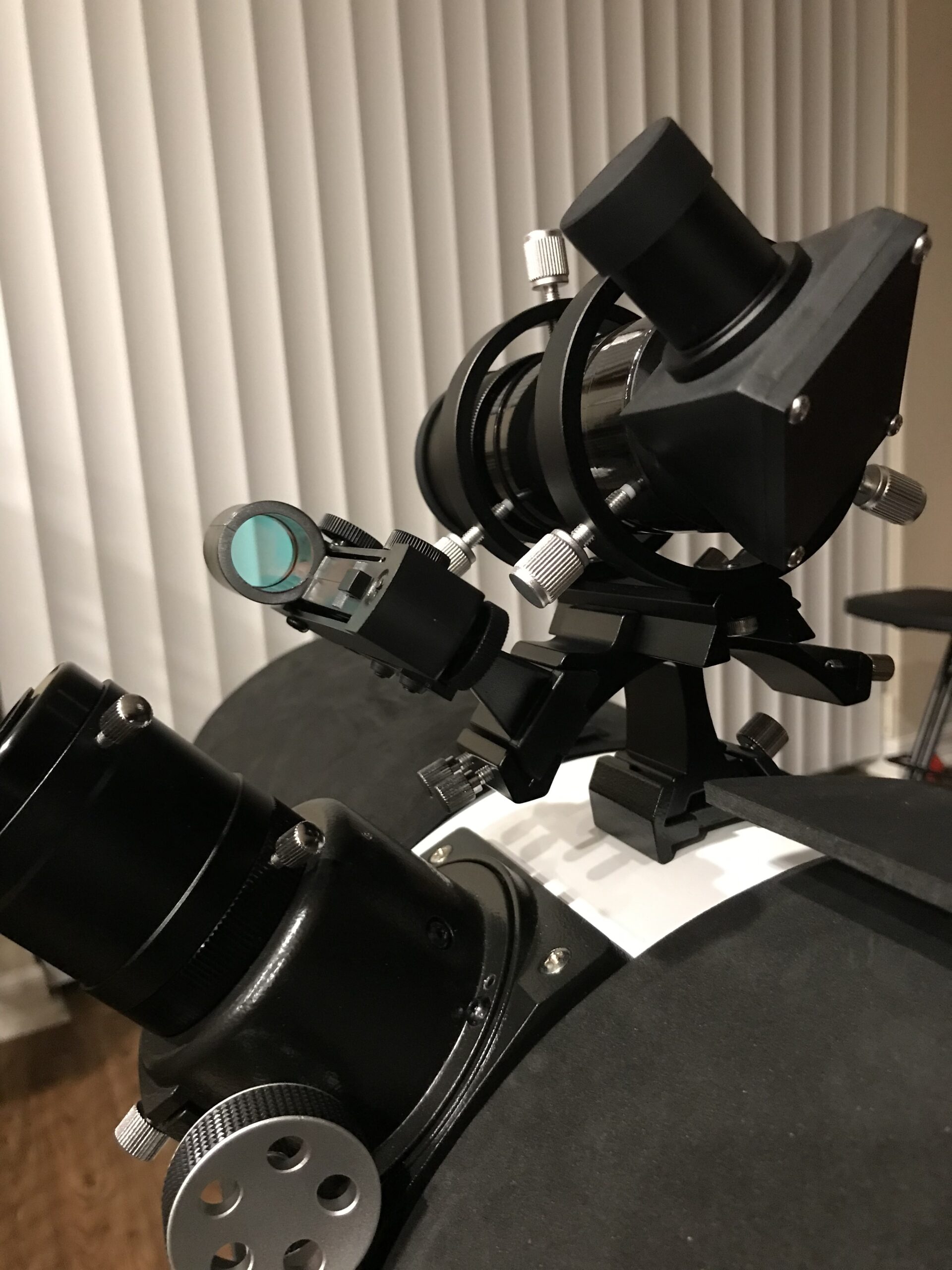 Astromania Finder Scope, 9x50 Right Angle Metal Optical Finderscope for Astronomical Telescope with Crosshair and Bracket, Fully Multi-Coated Upright Corrected Image Telescope Finder customer photo 2