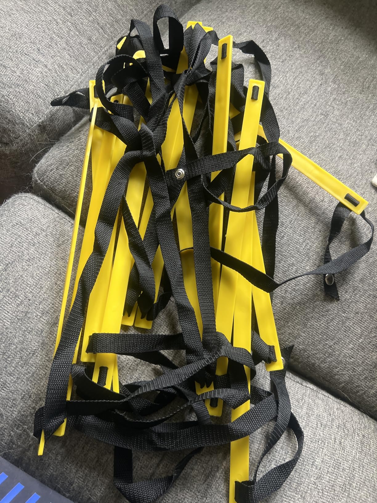 Teenitor Agility Ladder Speed Ladder Training Ladder 13 Rungs 23 Feet with Carry Bag customer photo 2