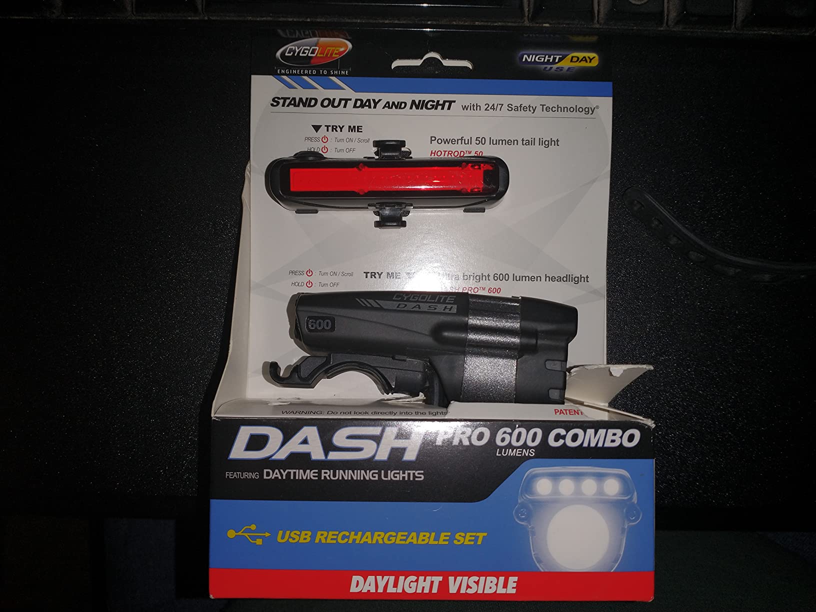 CYGOLITE Dash- 600 Pro, 520, 460 Lumen Bicycle Light Models- 5 Night & 3 Daytime Modes- Ultra Compact- IP64 Water Resistant- Sturdy Flexible Mount- USB Rechargeable- for Aero Road, Commuter Bicycles customer photo 1