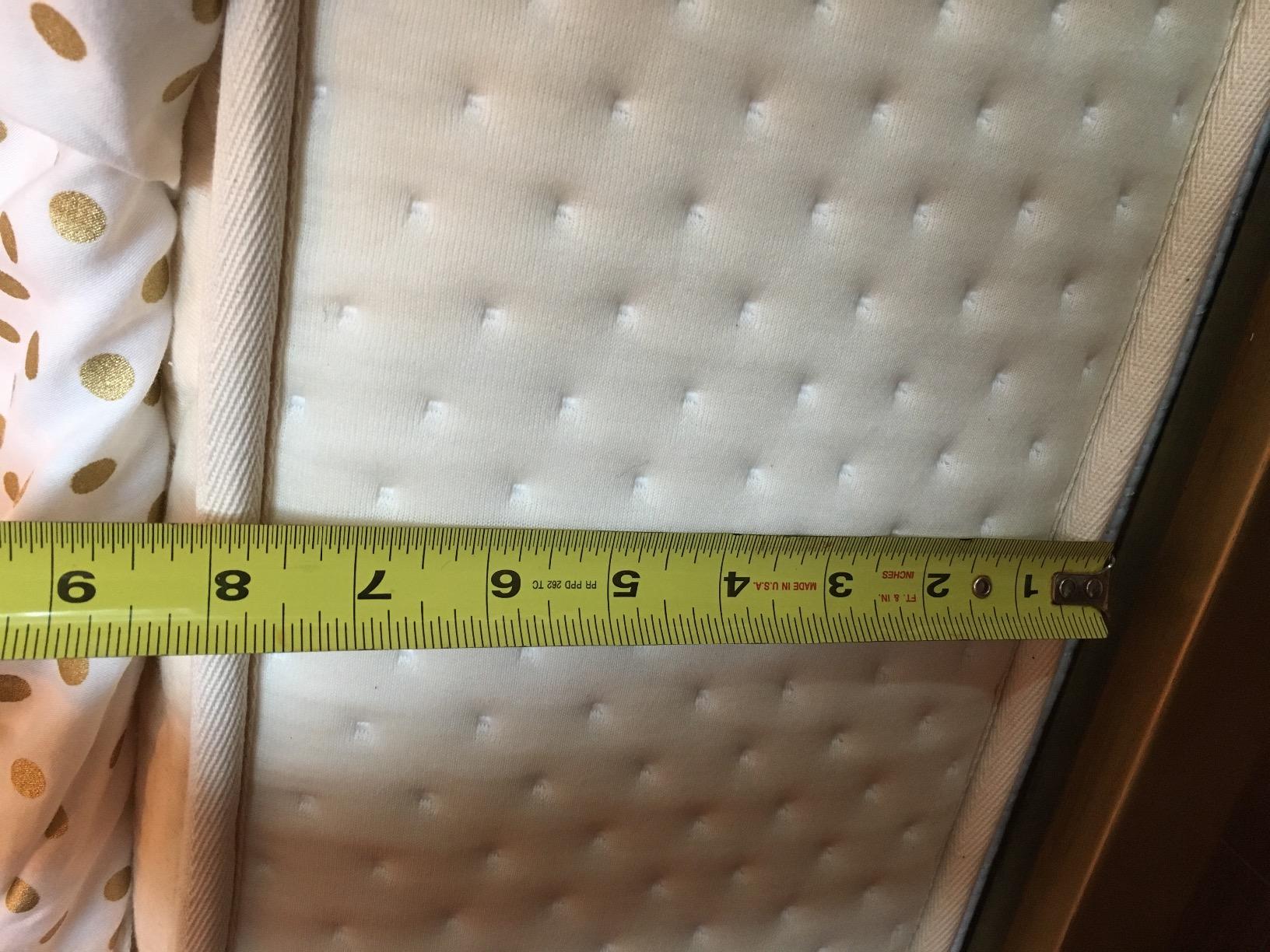 Latex for Less 2-Sided Natural Latex Mattress, King, Medium, Handcrafted in USA, GOTS Certified Organic Cotton, Natural Wool, 9 inches customer photo 1
