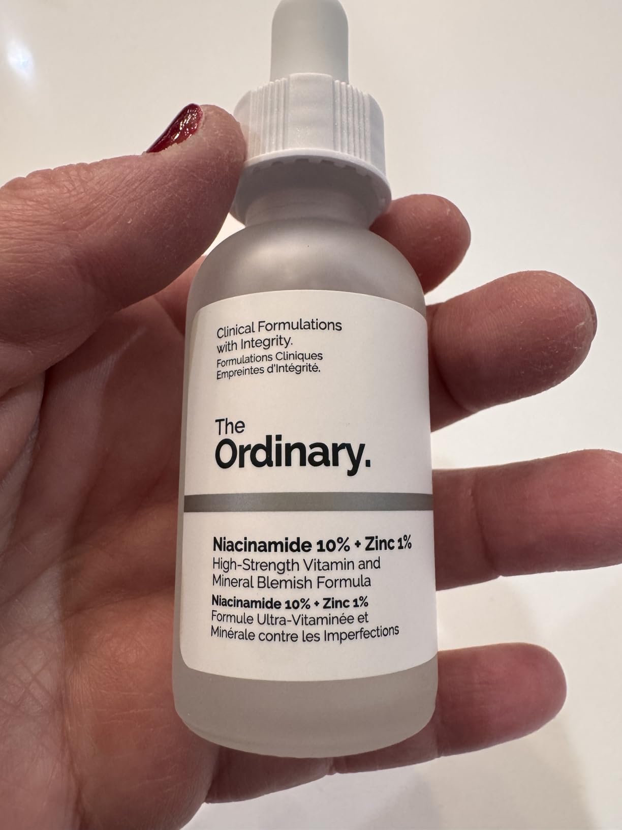 The Ordinary Niacinamide 10% + Zinc 1%, Smoothing Serum for Blemish-Prone Skin customer photo 1
