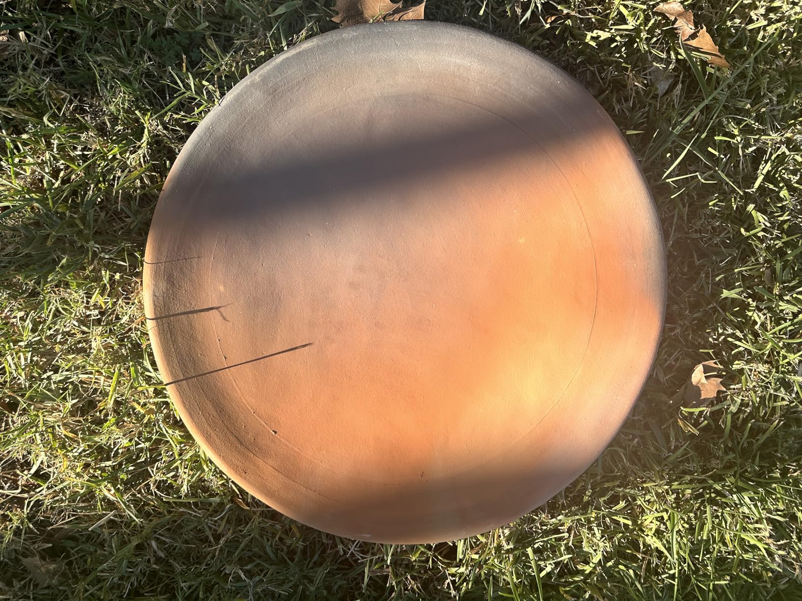 Ancient Cookware, Mexican Clay Comal Griddle, Large, 19 Inches customer photo 1