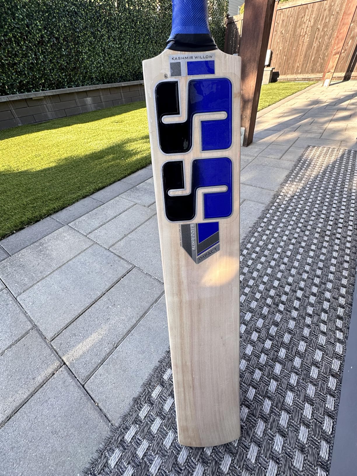 SS Kashmir Willow Leather Ball Cricket Bat - Impact (Full Protection Cover) customer photo 2