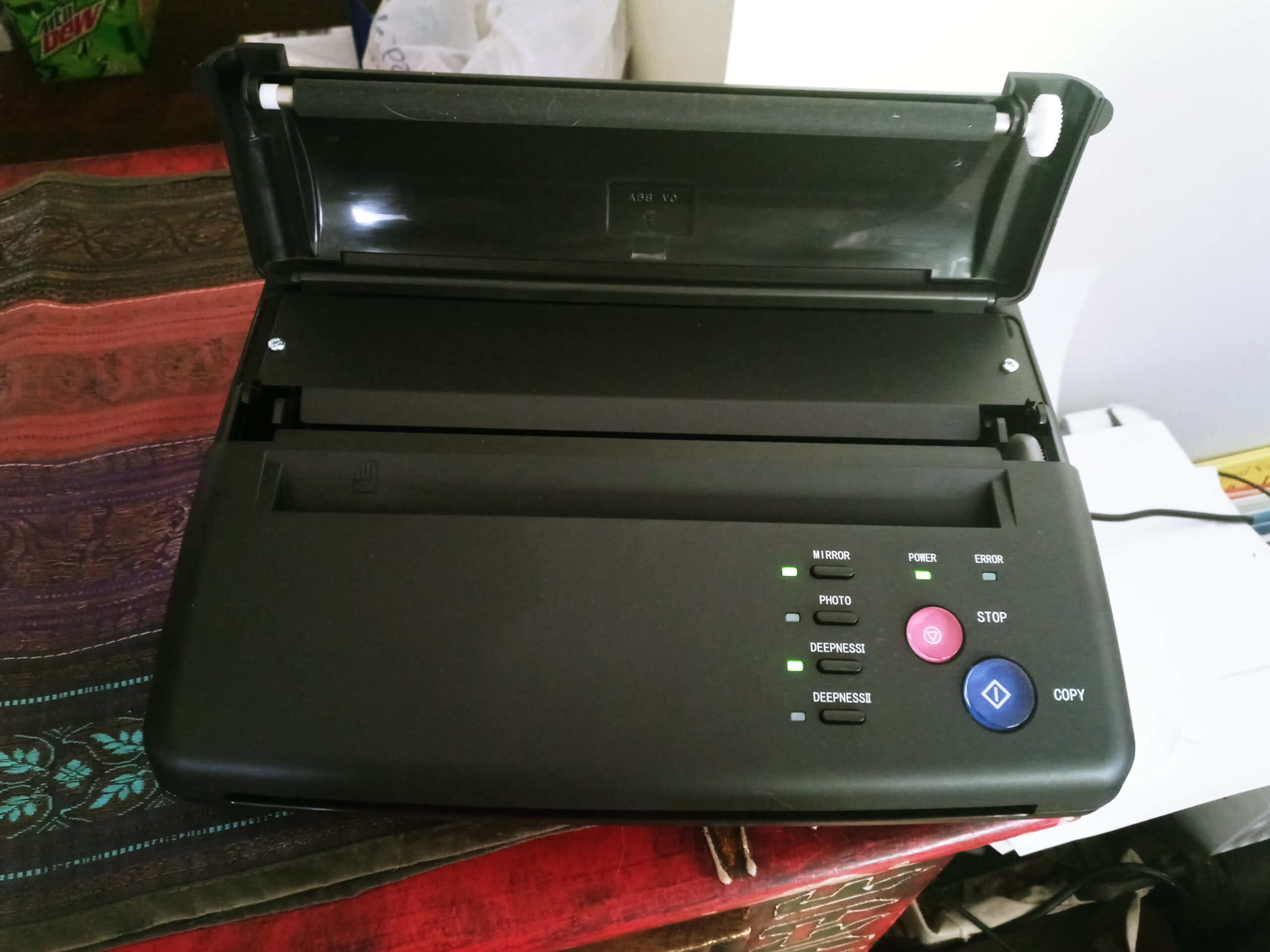 ATOMUS Tattoo Transfer Machine Printer Tattoo Transfer Stencil Machine Copier 116F Update Version customer photo 2