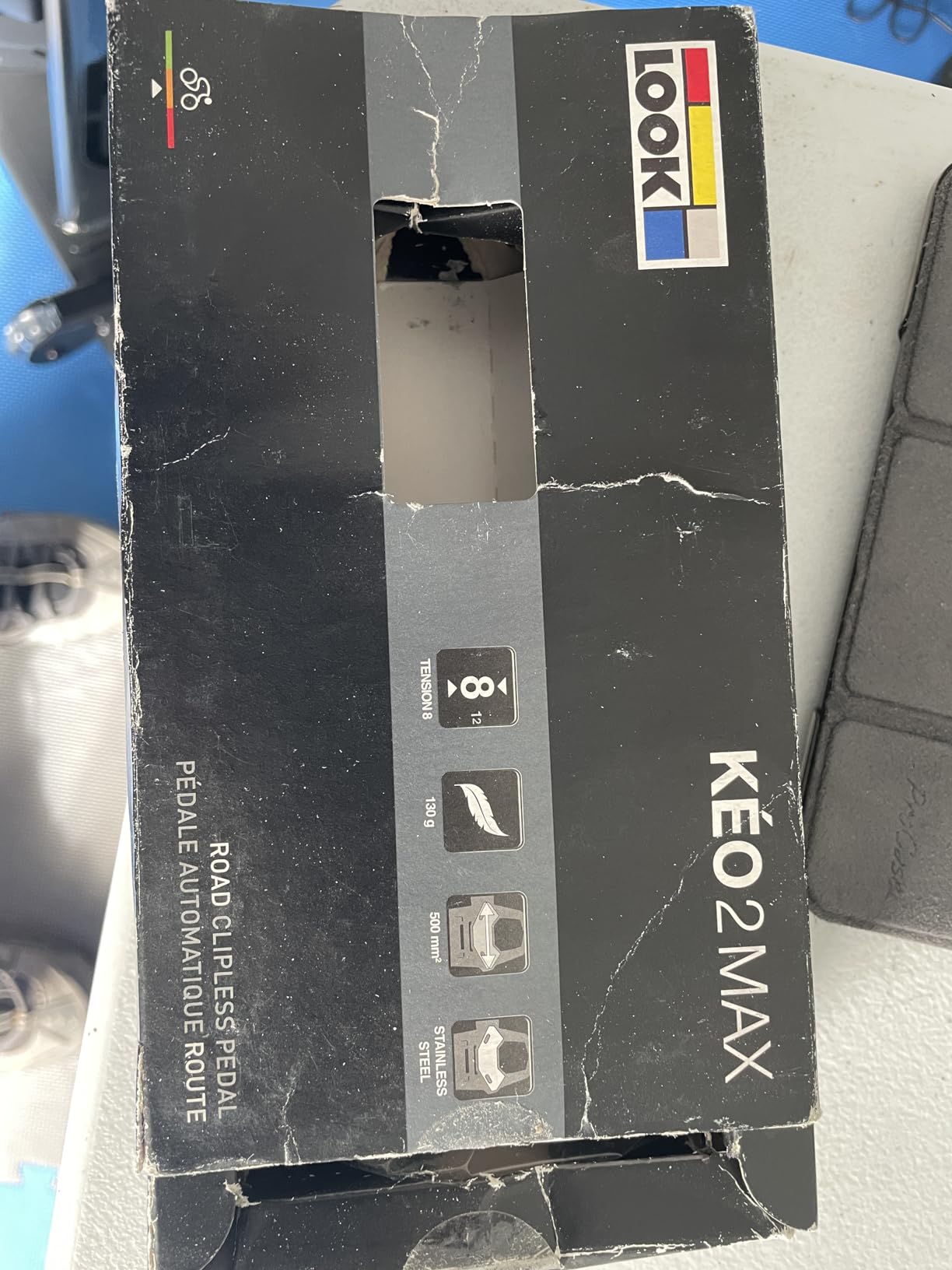 LOOK Cycle - KEO 2 Max - Road Bicycle Pedals - Large 500mm Contact Area customer photo 1