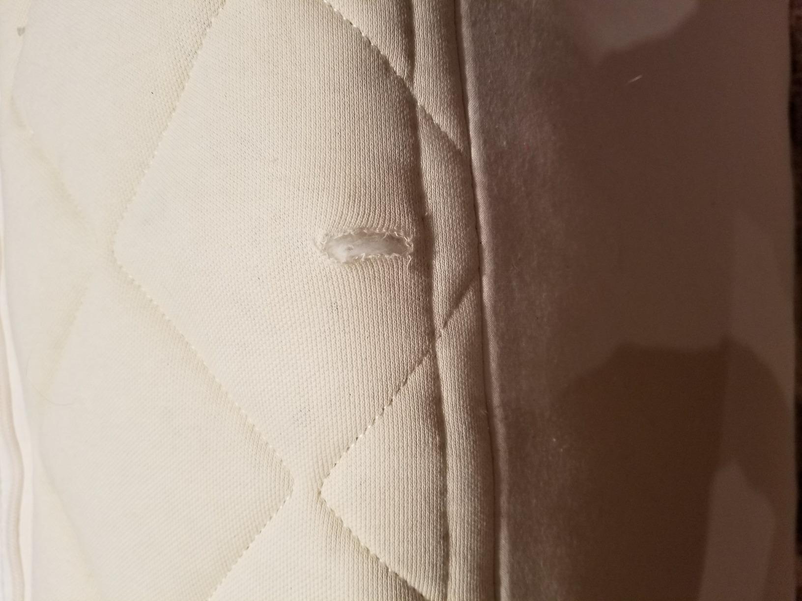 Happsy Organic Hybrid Mattress - Natural Latex Mattress with Encased Coil Layers - Medium Firm, Pressure Relieving - Bed-in-a-Box - King customer photo 2