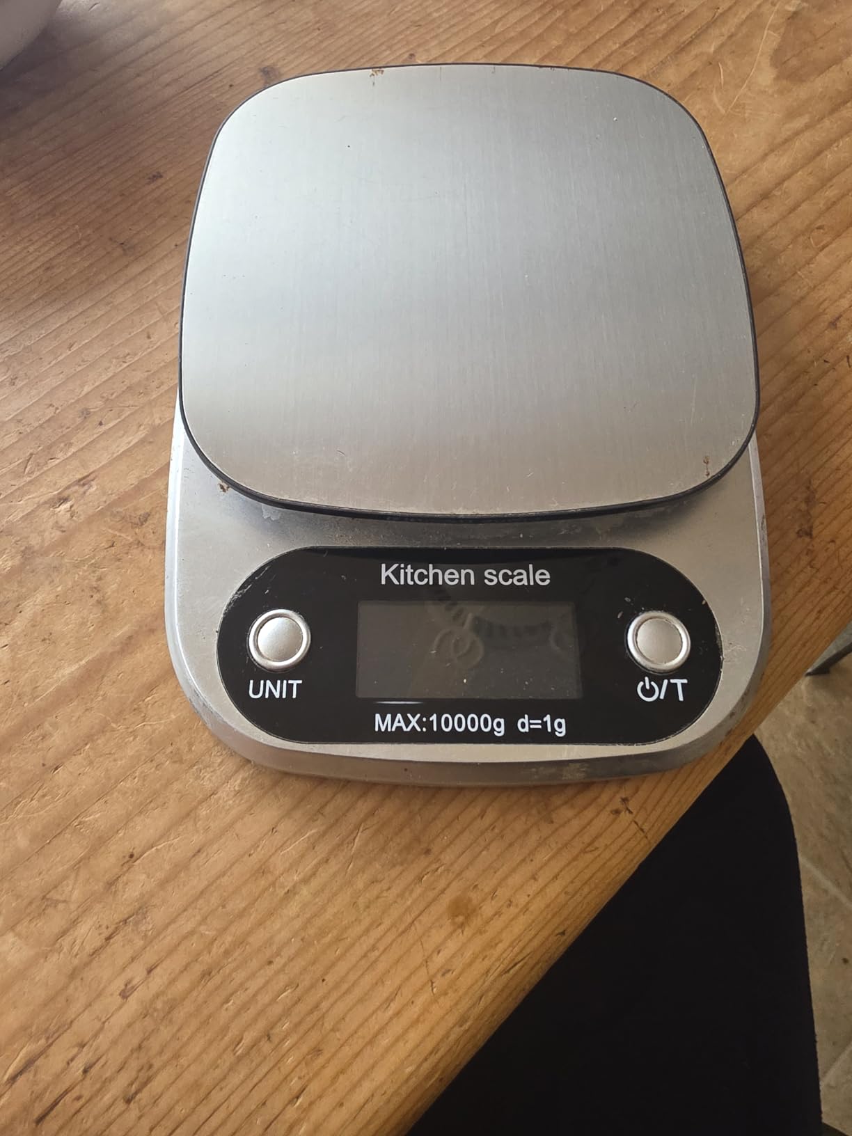 Digital Kitchen Scale 22lb/10kg, High Precision Food Scale for Cooking Baking Candle Making, Stainless Steel & Glass Platform with Tare Function, Multiple Units g kg oz lb fl oz mL customer photo 1
