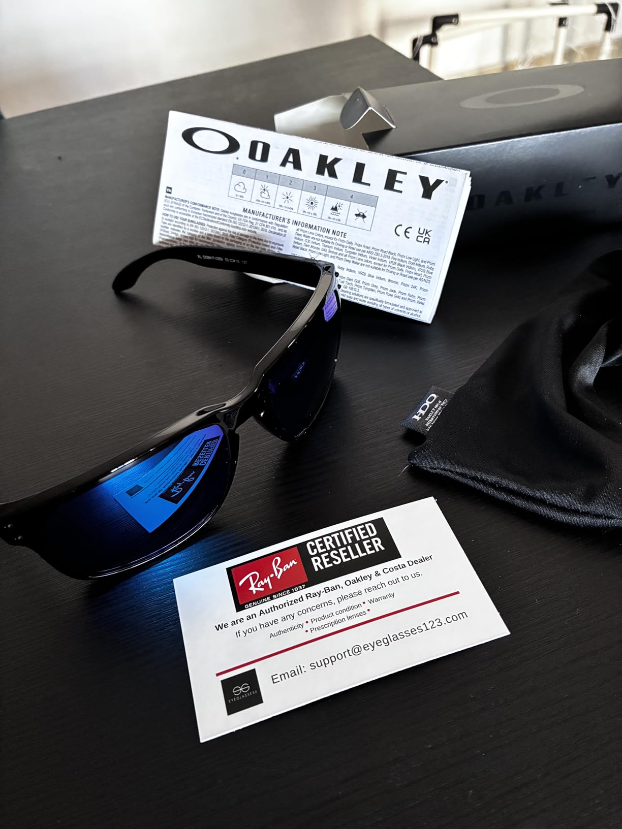 Oakley Mens OO9417 Holbrook XL Square Sunglasses customer photo 1