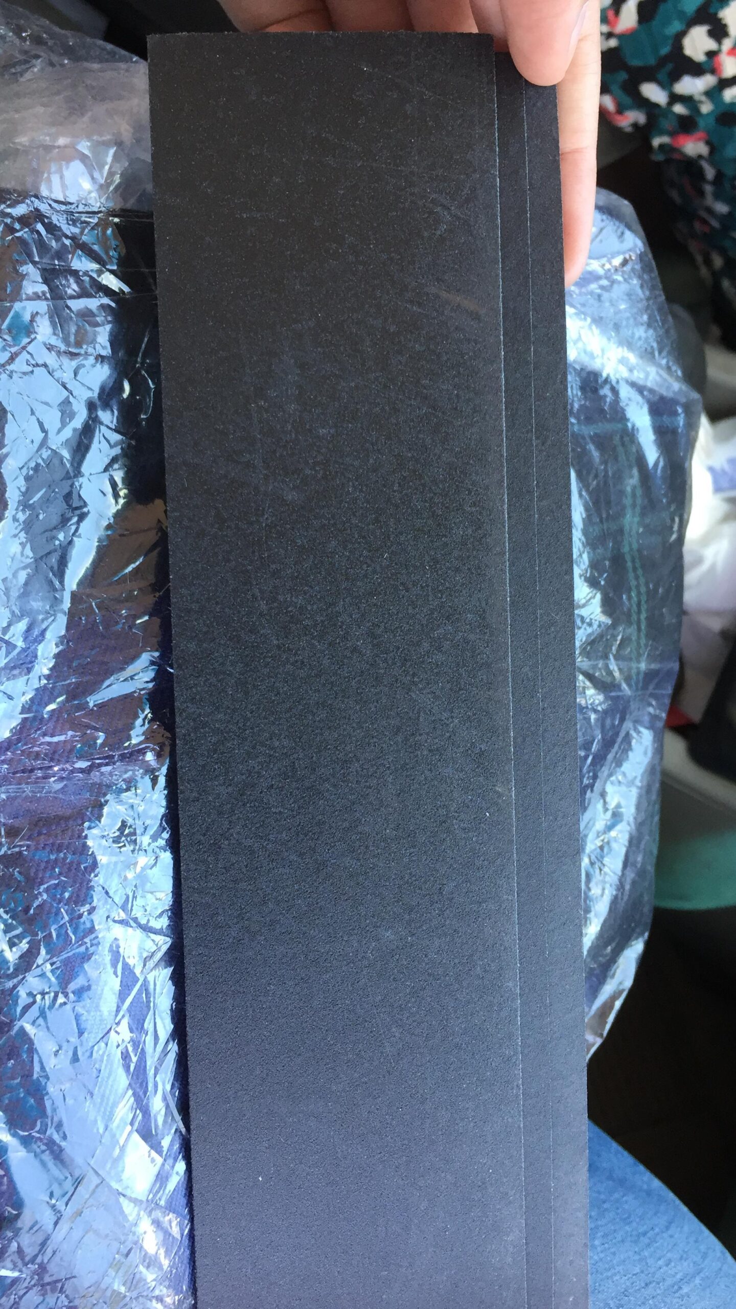 Worbla Black MINI Strip 2.5 in x 10 in - Perfect for Small Projects, Bracelets, and Trim - Thermoplastic customer photo 2