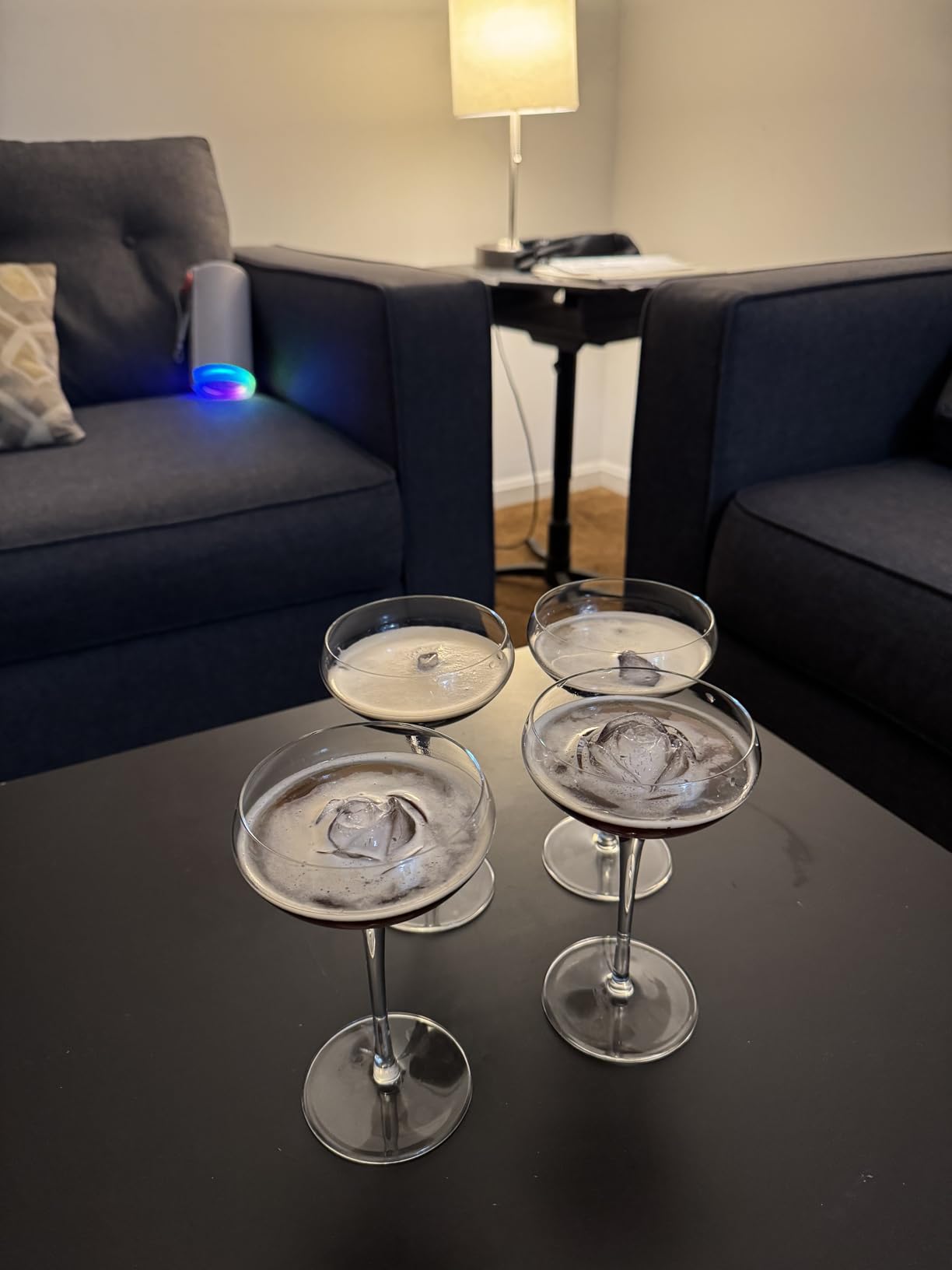 Libbey Signature Kentfield Coupe Cocktail Glasses Set of 4, Classic Tall Stemmed Glass Cup customer photo 1