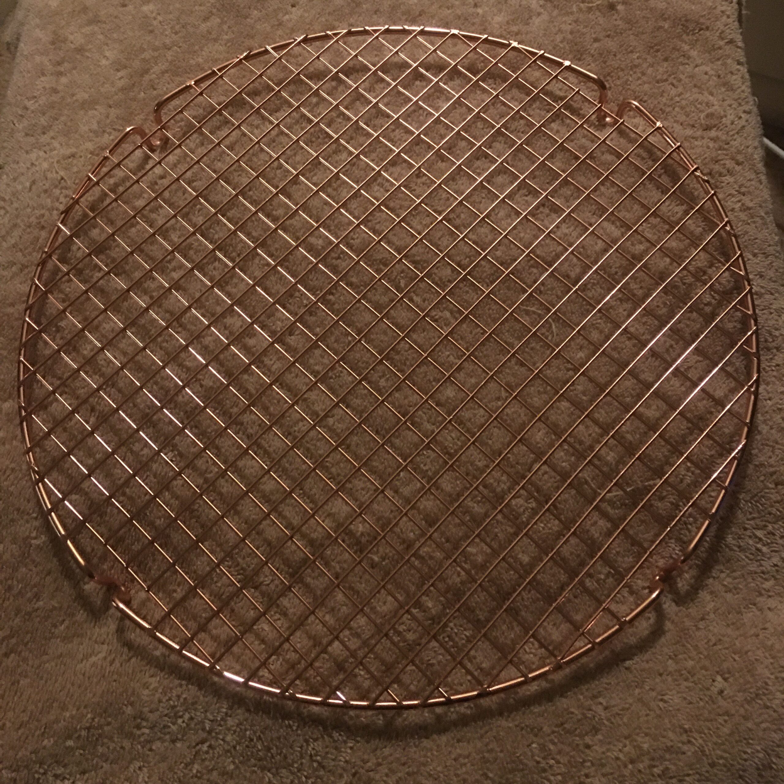 Nordic Ware Round Cooling Grid, 13-inch diameter, Copper customer photo 2