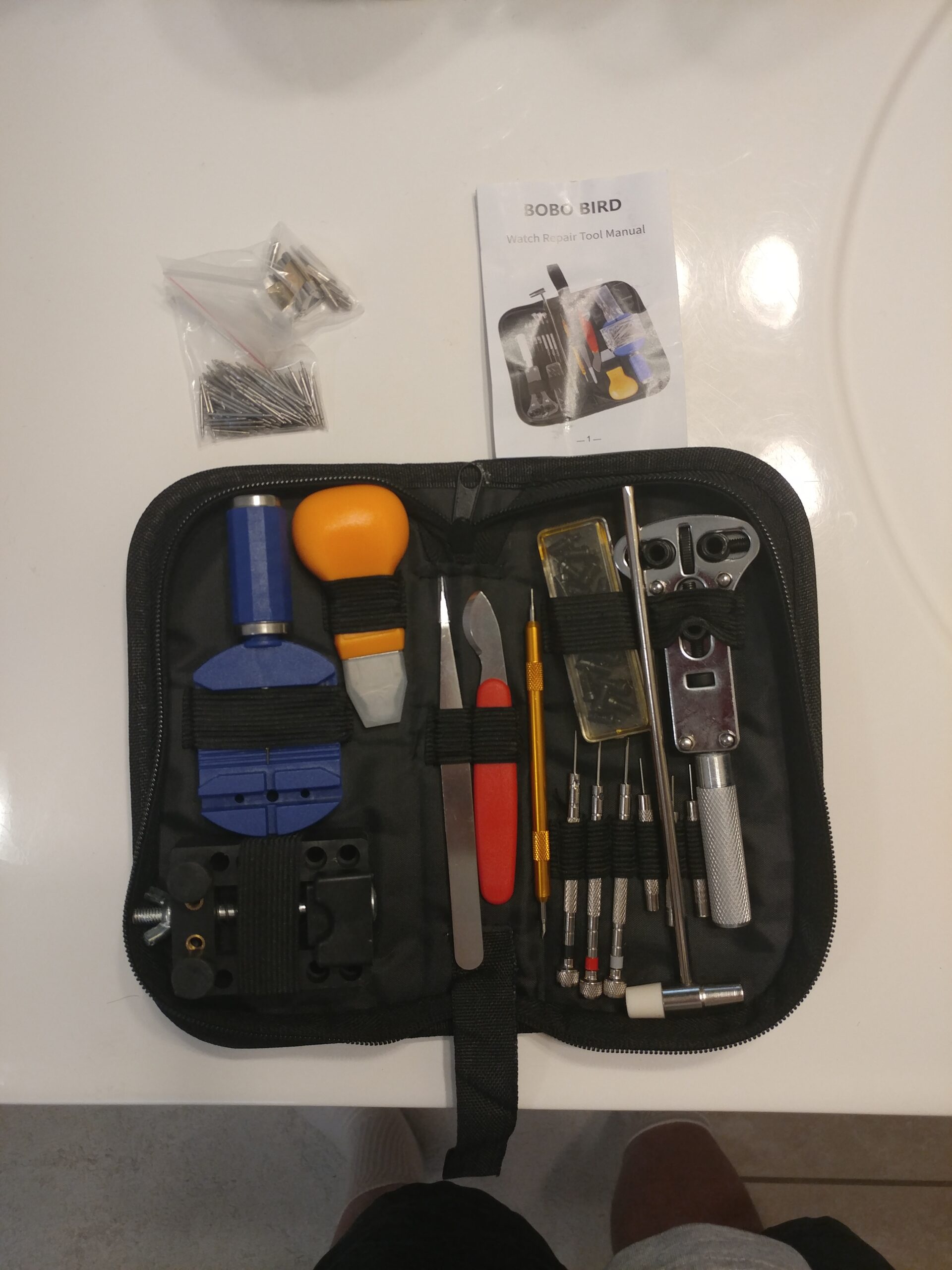 Watch Repair Tool Kit 147 PCS Professional Spring Bar Watch Band Link Pin Tools Set with Carrying Case customer photo 1