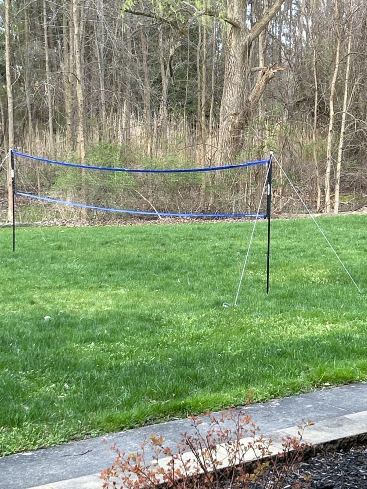 GSE Games & Sports Expert Outdoor Badminton Complete Set with Badminton Net, 4 Rackets, 3 Shuttlecocks & Carry Bag. Outdoor Yard Lawn Game Set for Backyard, Park, Beach customer photo 1