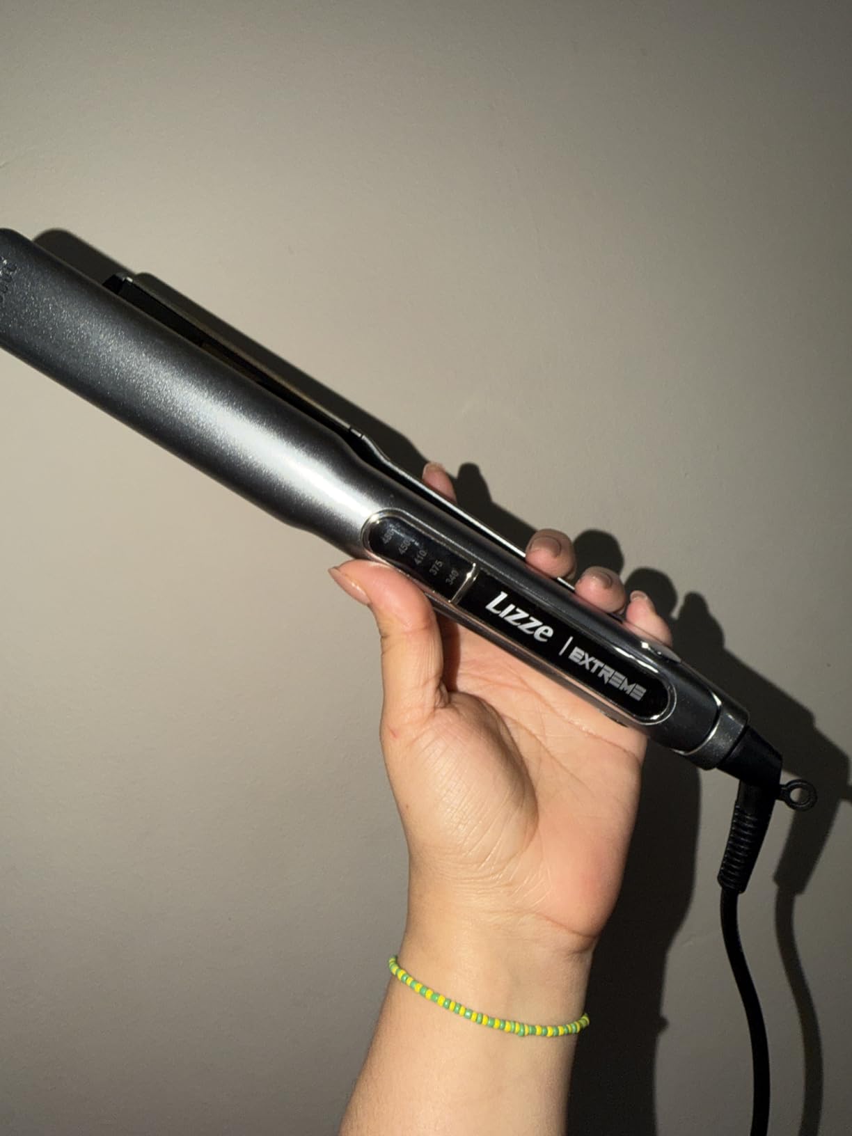 Lizze Extreme Professional Hair Straightener | Original Nano Titanium Technology Straightens Dry, Frizzy Hair Curls | 250 Deg. C. (480'f) - 110 Volts : Beauty & Professional Care customer photo 2