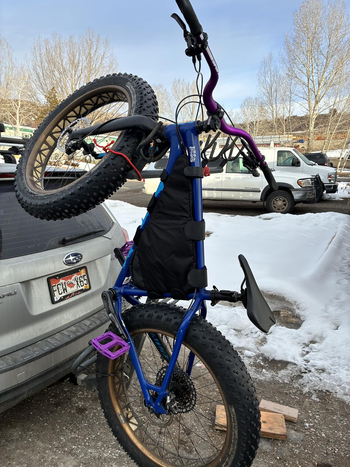Trail Mountain Bike Full Frame Bag | Bicycle Touring, Bikepacking, Commuting Pack | Trail/Mountain Small, Medium, Large customer photo 2
