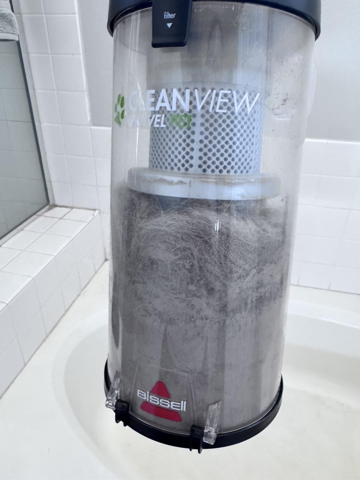 Bissell CleanView Swivel Pet Upright Vacuum with Swivel Steering, Triple Action Brush Roll, 2252 customer photo 2