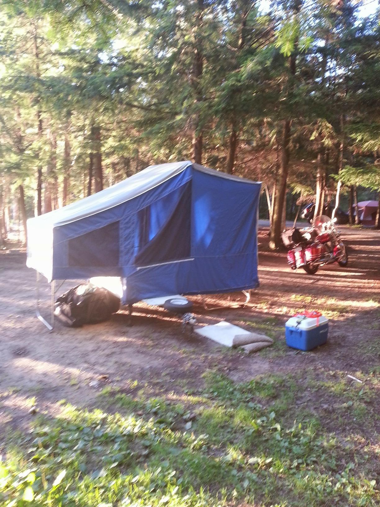 Time Out Camping Trailers Deluxe Camper (Pull Behind Motorcycle or Small Car) customer photo 1