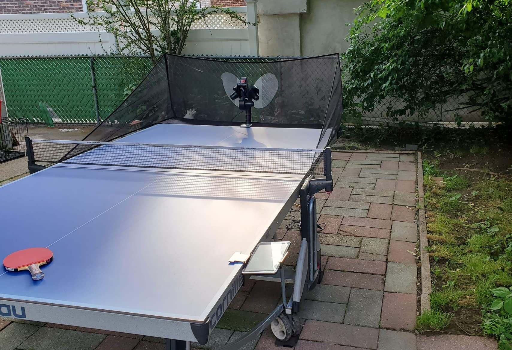 Butterfly Amicus Prime Table Tennis Robot | Best Ball Launcher-Thrower-Shooter for Your Ping Pong Table | Free Carry Bag, Remote, Tech Support, & 120 Balls customer photo 1