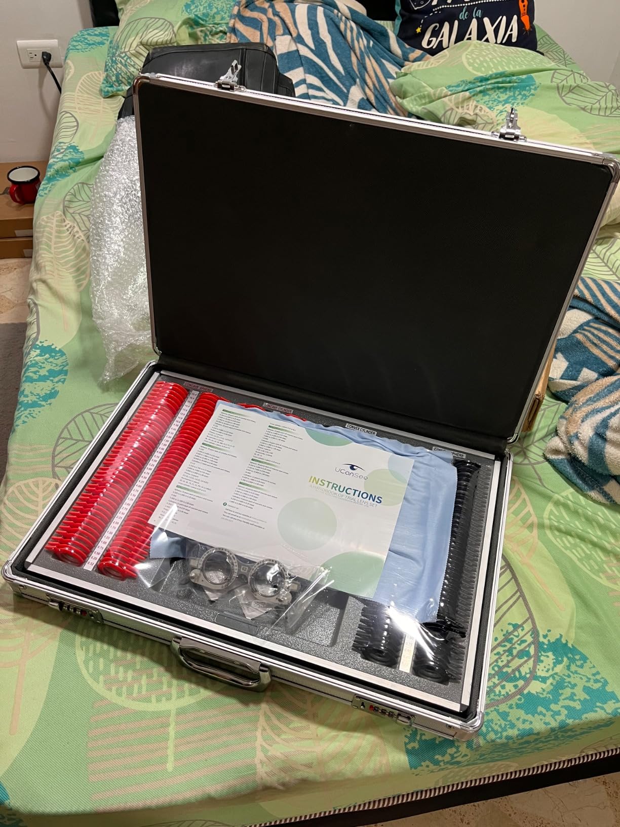 UCanSee 266 pcs Optical Trial Lens Set Plastic Rim Aluminium Case + Free Trial Frame customer photo 1