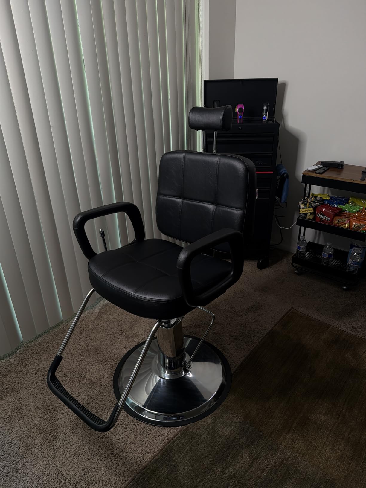 Artist hand Hydraulic Recline Barber Chair Salon Chair for Hair Stylist Heavy Duty Tattoo Chair Shampoo Beauty Salon Equipment customer photo 1