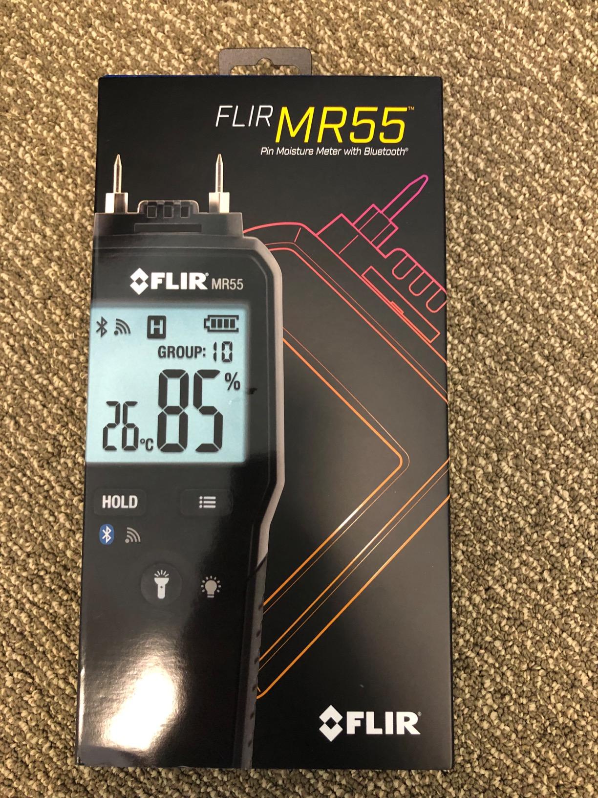 FLIR MR55 - Pin Moisture Meter with Bluetooth for Instant Data Sharing via The FLIR Tools Mobile App customer photo 1