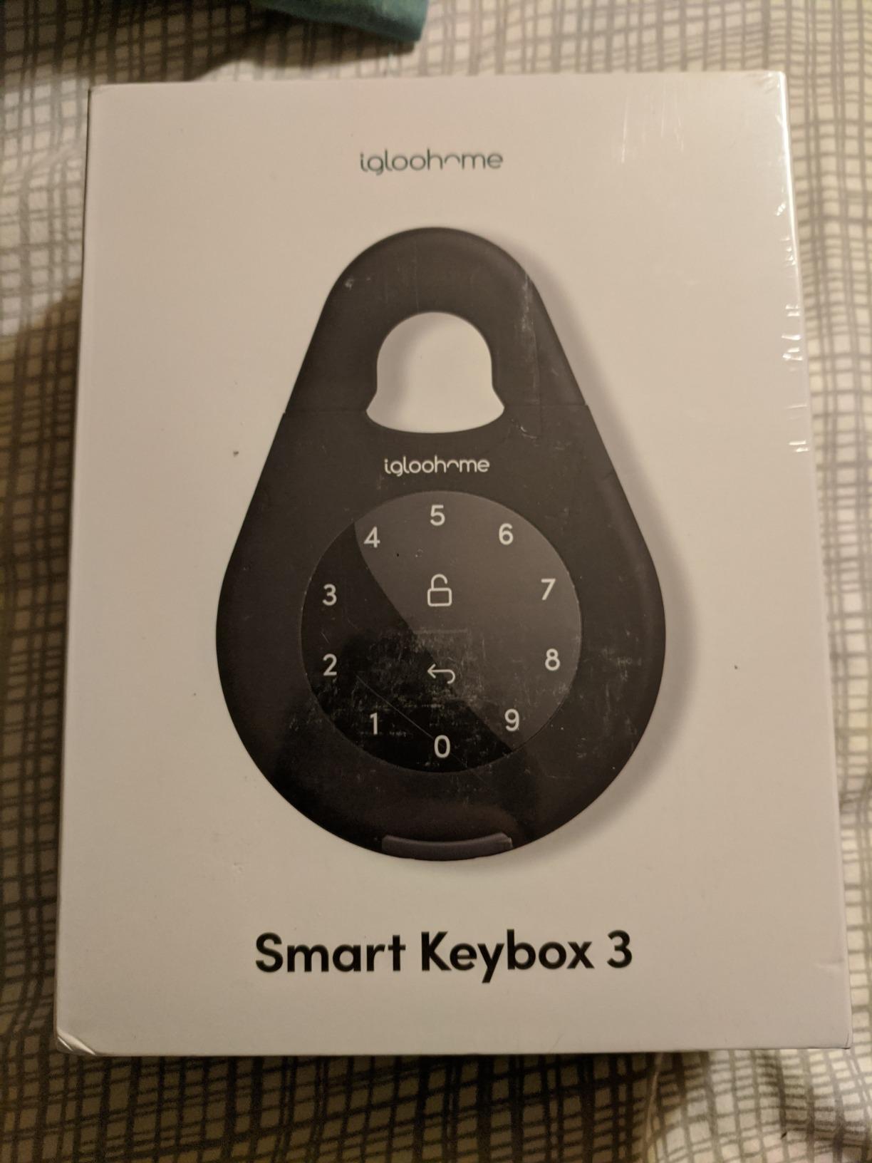 igloohome Keybox 3 Smart Lock Box, Large Key Safe w/Airbnb Sync (iOS/Android) - Remotely Generate Bluetooth-Keys & Pin Codes Without Internet customer photo 1