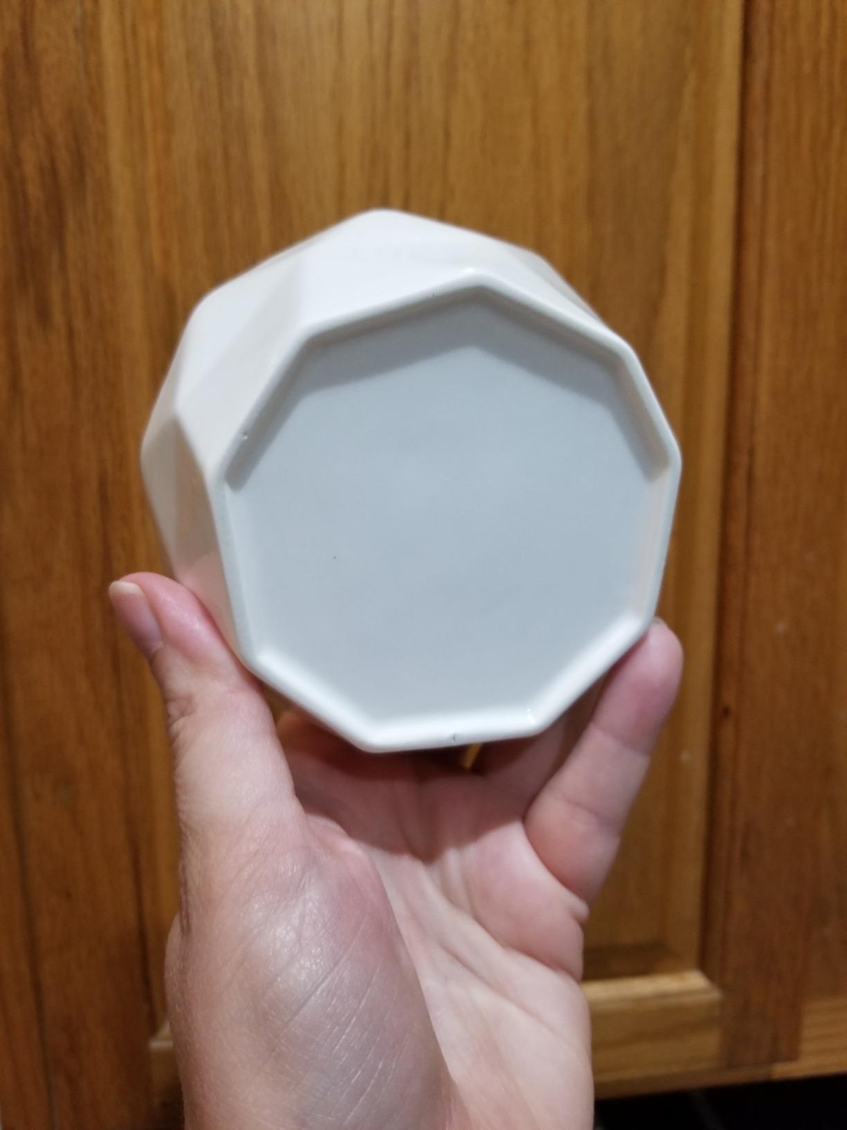 DELLING Ramekins 8 Oz Set of 6, Porcelain Creme Brulee Ramekins Oven Safe, Geometric Souffle Dishes for Baking Dessert Ice Cream, Ceramic Charcuterie Bowls Dishwasher Microwave Freezer Safe, White customer photo 2