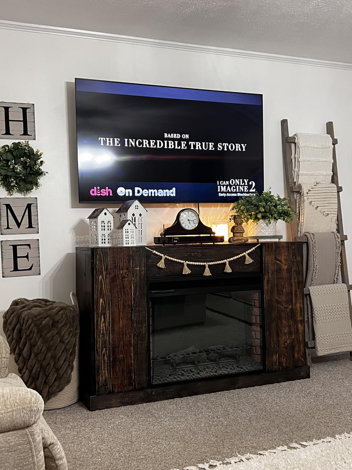 Mantel Clock Battery Operated - Wooden Mantle Clock 15x7.5 - Silent, Non-Chiming, Made of Solid Wood & Easy to Read customer photo 1