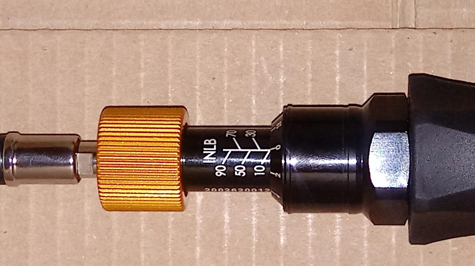 FIRSTINFO H5188 Precision Certified Limited Torque Screwdriver 10-90 in-lbs with 1/4 Inch Universal Hex Bit Holder Quick Release Design with Extra T-Handle customer photo 1