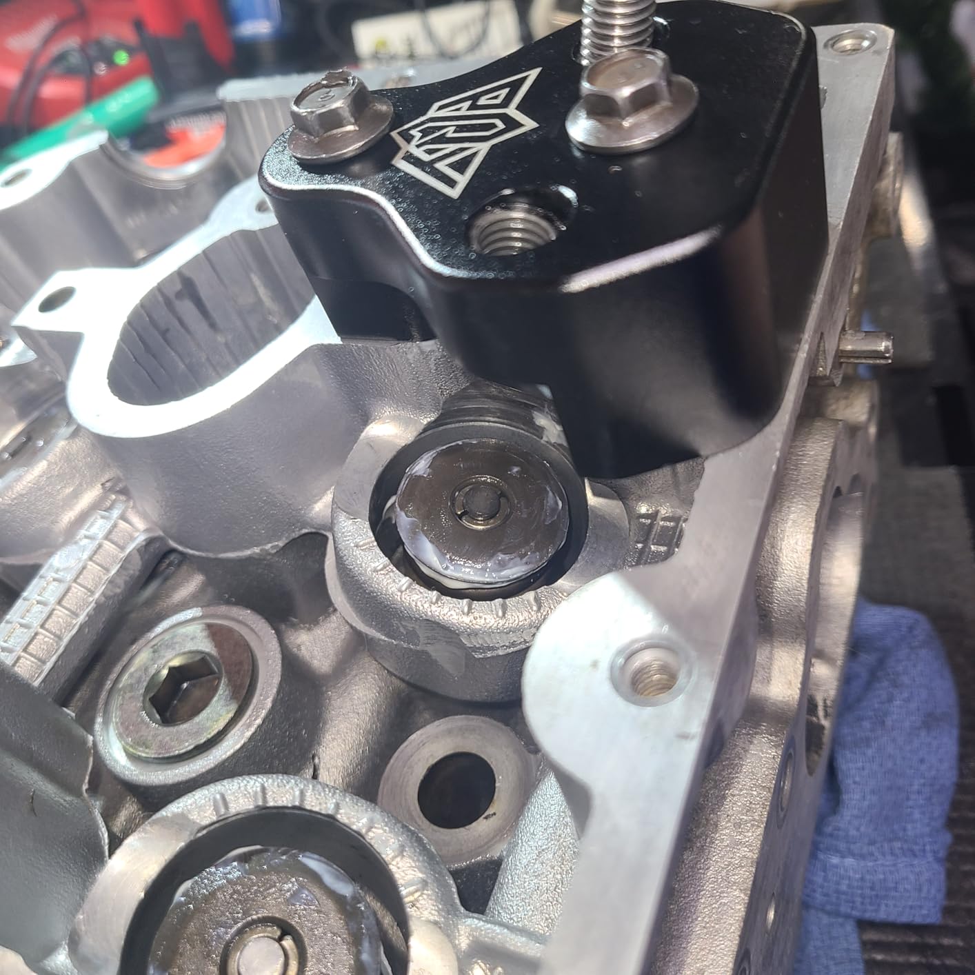 Aluminum Valve Spring Compressor Tool DOHC Compatible with Subaru WRX STi Forester Legacy Outback Baja customer photo 2