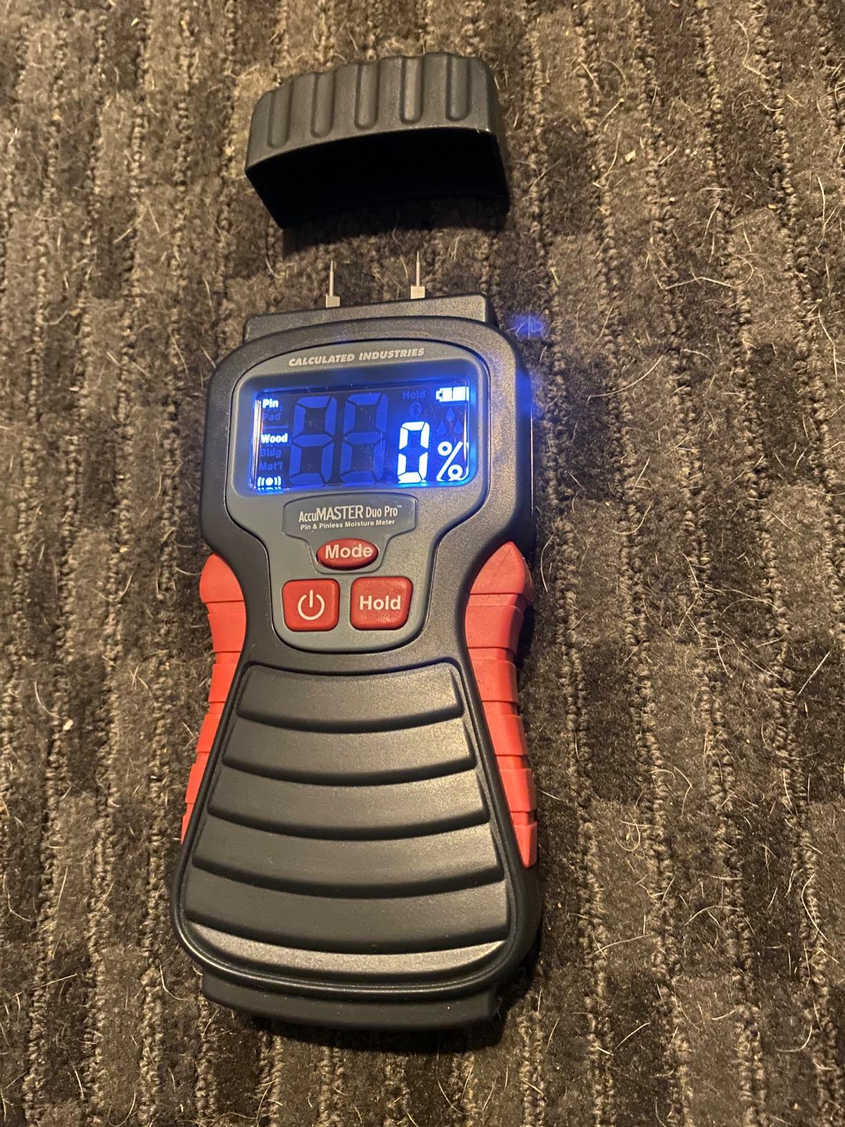 Orion 910 Pinless Wood Moisture Meter Kit by Wagner Meters | Accurate, Non-Damaging, Deep Depth Lumber Moisture Measurement, On-site Calibration (Standard Calibrator) customer photo 1