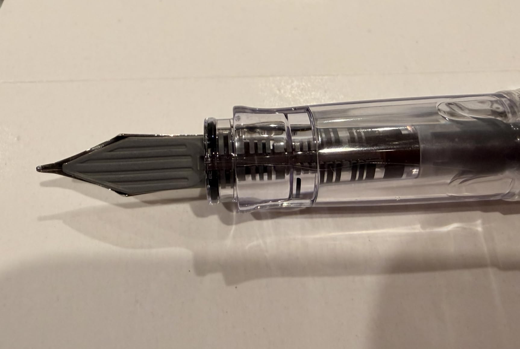 Pilot Kakuno Fountain Pen, Clear Barrel, Medium Nib, 0.5mm customer photo 1
