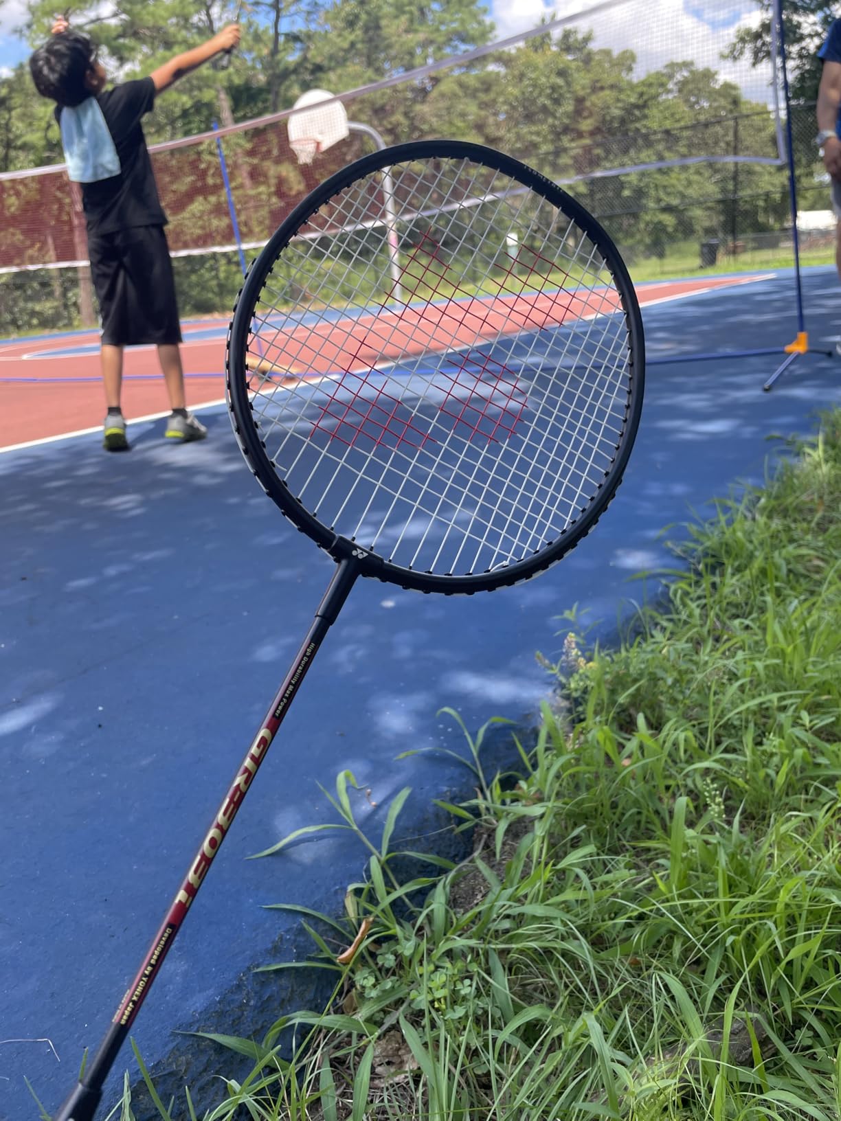 YONEX GR 303 Combo Badminton Racquet with Full Cover, Set of 2 customer photo 2