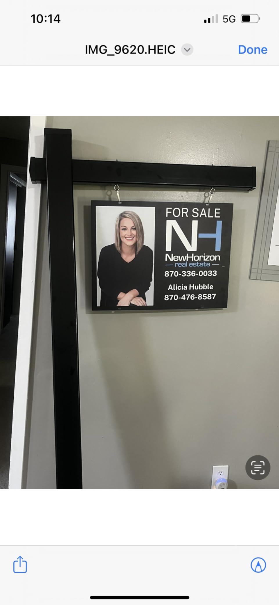 Vinyl PVC Real Estate Sign Post 6ft. Tall (4