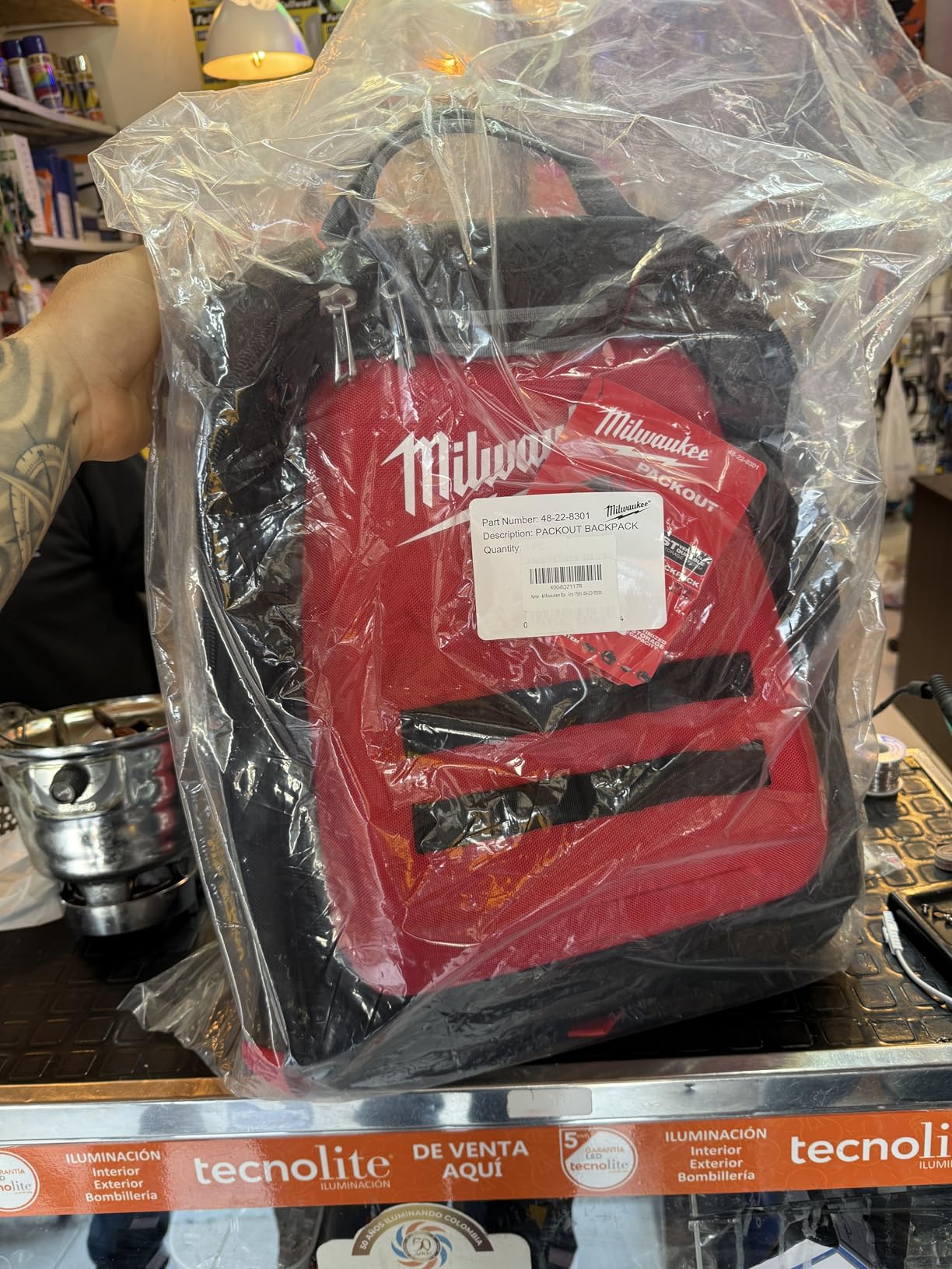 Milwaukee Backpack JOBSITE 48 Pckts 15IN 48-22-8301 customer photo 2