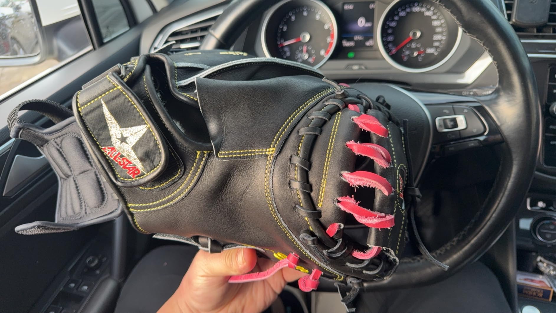 All-Star Pro-Elite Professional Baseball Catching Mitt customer photo 1